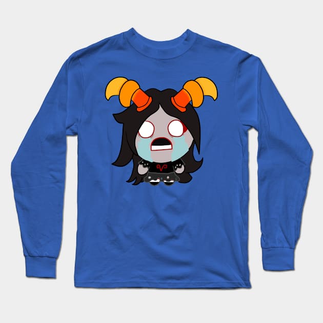 The Binding of Homestuck Ares Long Sleeve T-Shirt by Blackmoonrose13